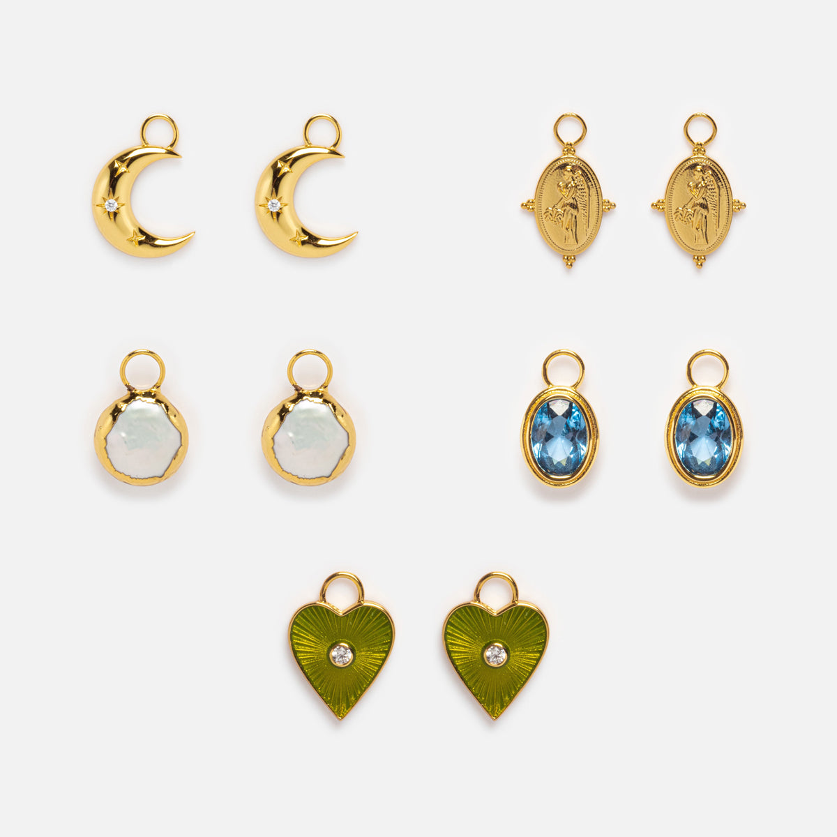 Trendy Earring Charms for Women - Dainty & Elegant Jewelry Accessories - Perfect for Parties, Weddings & Everyday Wear