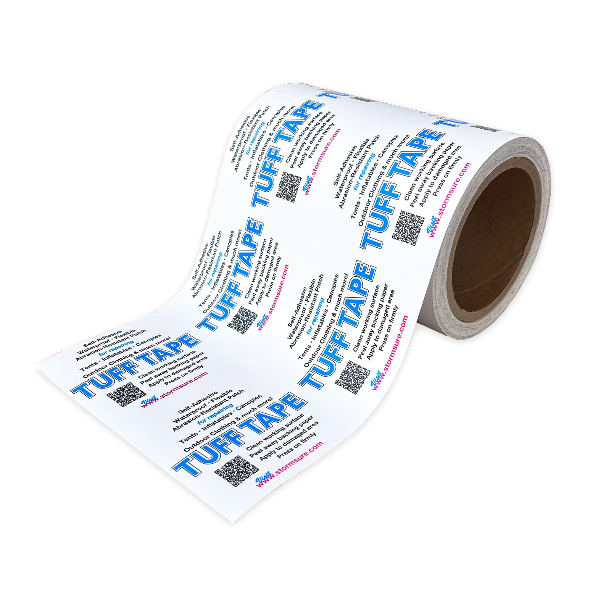 TUFF Tape Self-Adhesive Waterproof Tape Roll - 10m x 150mm (33ft x 6in) Extra Wide Heavy Duty Duct Tape for Leak Repair, Sealing & DIY Projects - Ideal for Plumbing, Roofing, Camping & Emergency Fixes