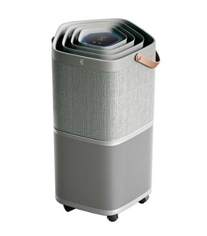 Electrolux PA91 406GY HEPA Air Purifier for Home - PureA9 Model in Light Grey | Removes Allergens, Dust & Pet Dander | Ideal for Bedroom, Living Room & Office