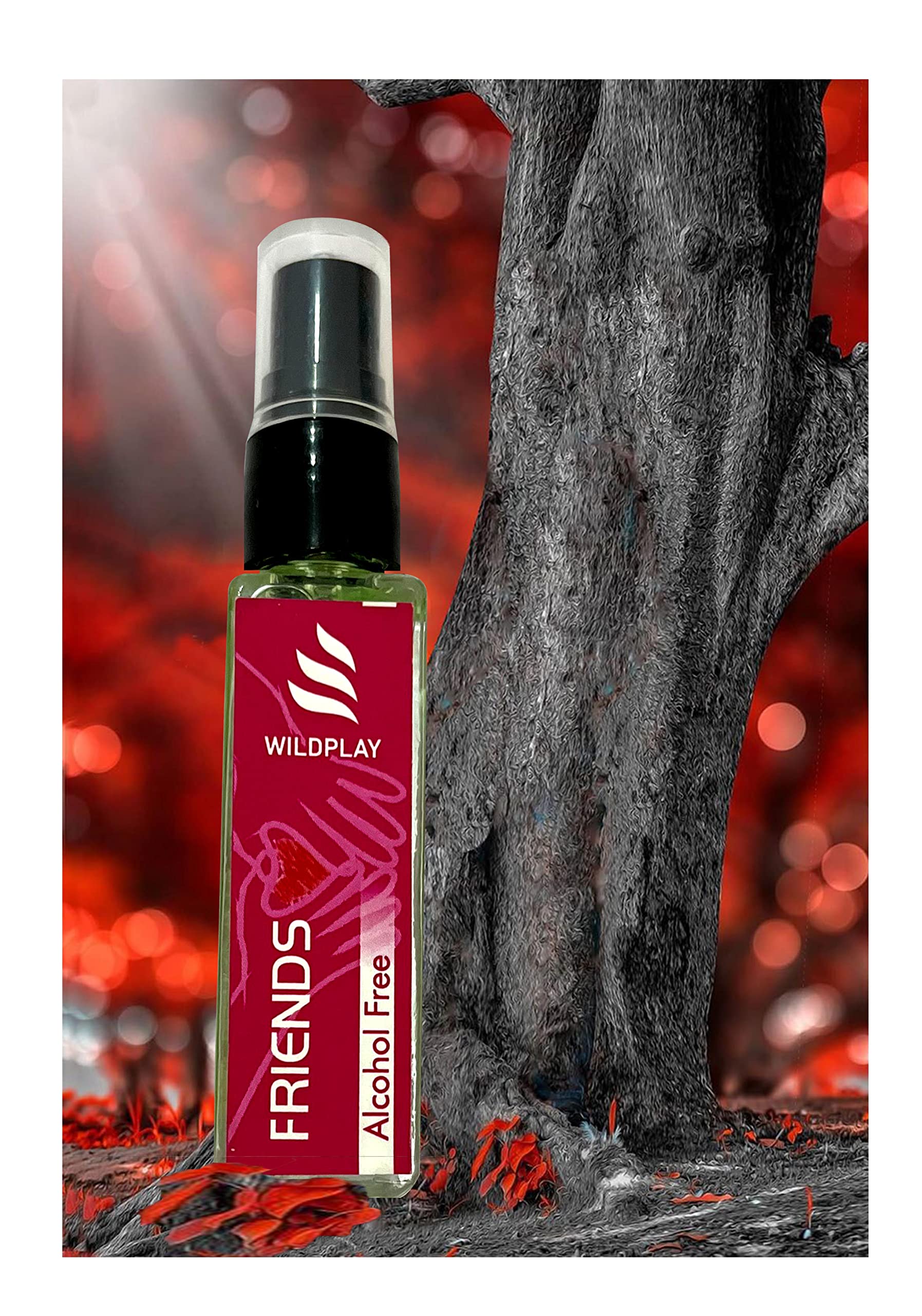 Wildplay Friends Alcohol-Free Spray Perfume for Women & Men - Long Lasting Fragrance for Daily Wear, Work, and Special Occasions