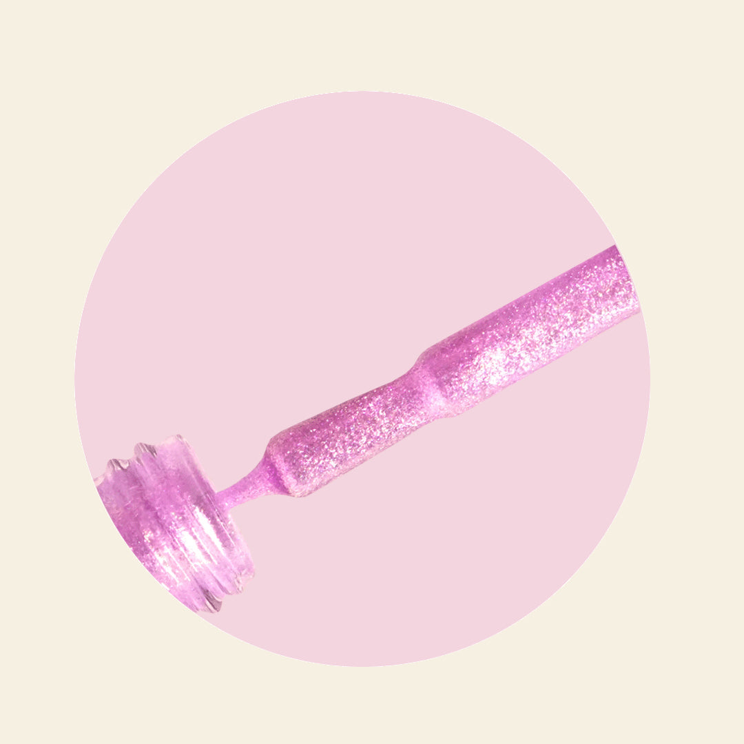 Mitty Pearl Glitter Nail Polish - 15ml Shimmering Rocking It Color for Party & Special Occasions
