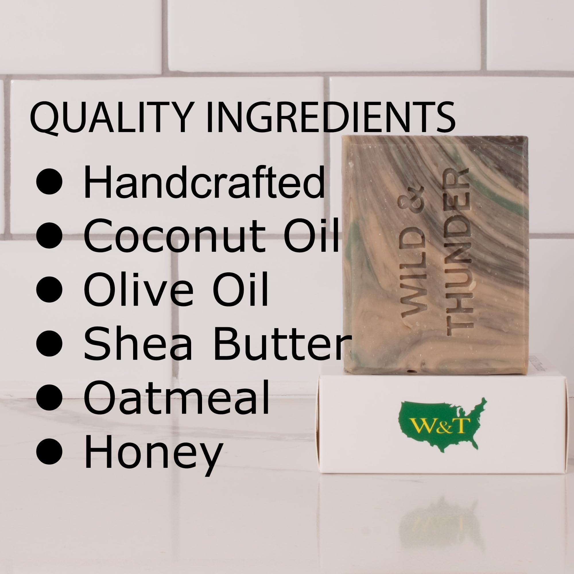 Handcrafted in USA Men's Body Bar - Natural Oils & Hydrating Shea Butter Soap - Chemical-Free Moisturizing Bar for Outdoor Enthusiasts - Perfect for Camping, Hiking & Daily Use - 2 Pack