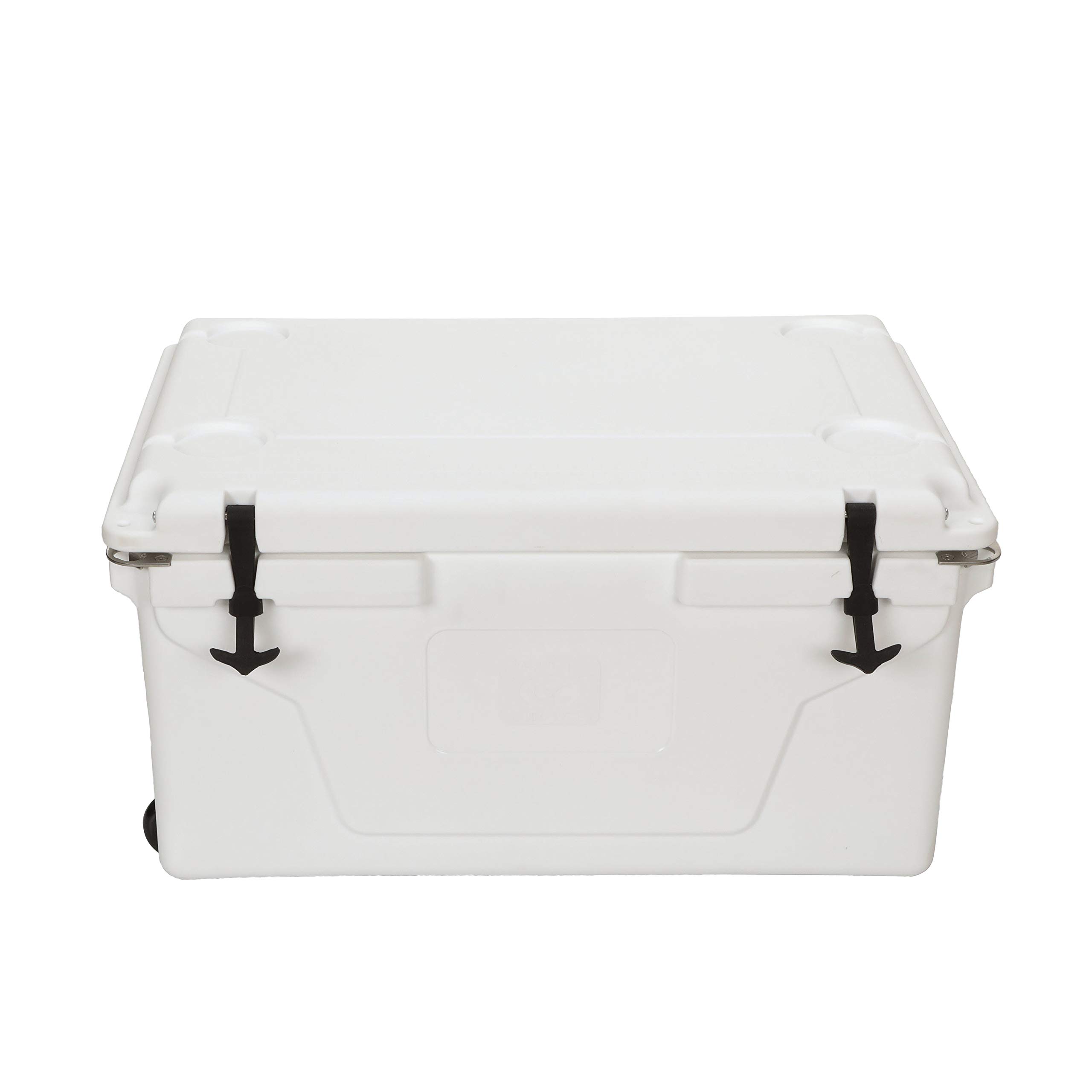 Yachter's Choice Extended Performance Cooler - White - 20 Quart, 65 Quart, or 85 Quart - Premium Insulated Cooler for Boating, Camping, Tailgating & Outdoor Adventures