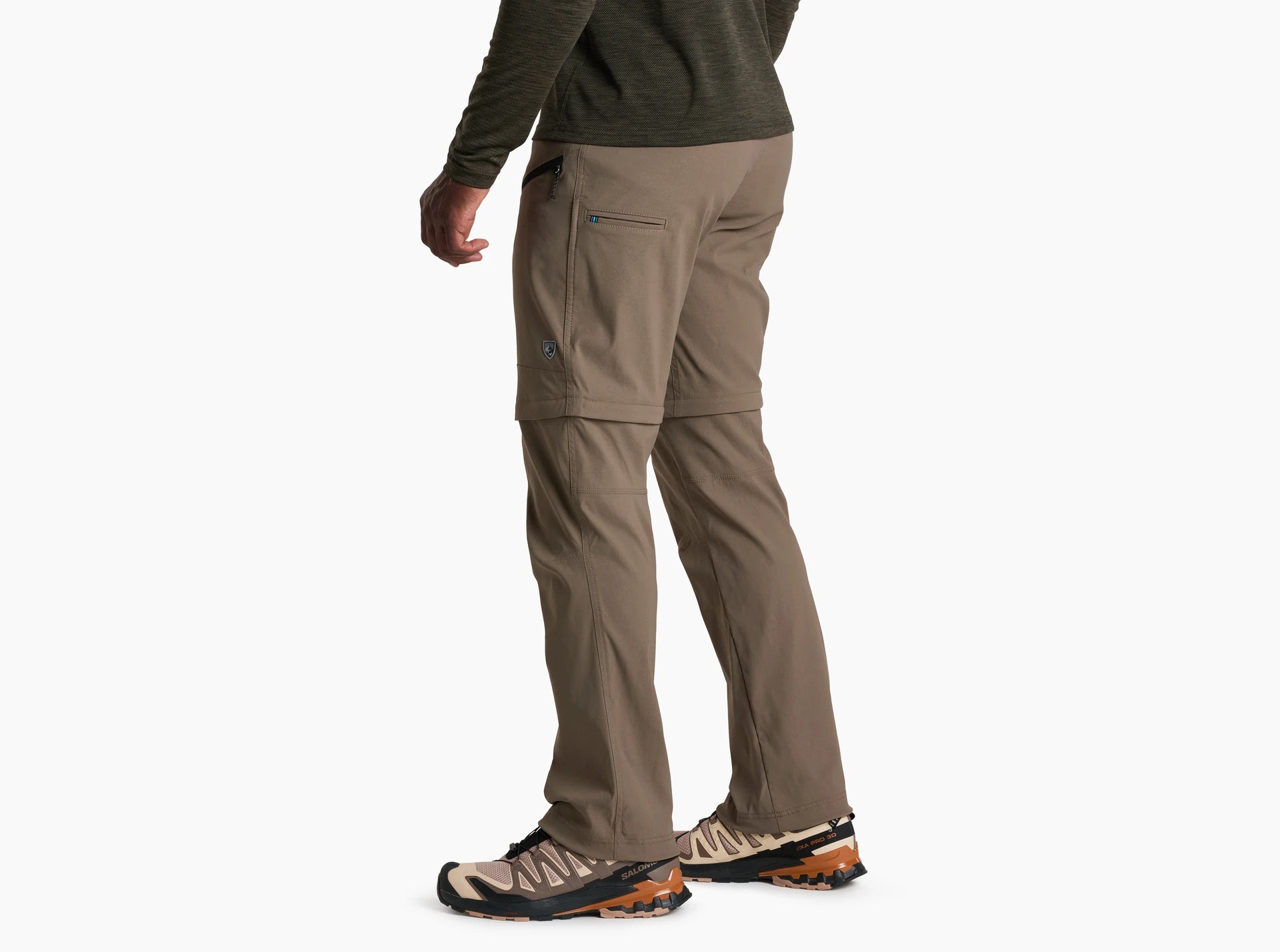 KUHL Renegade Cargo Convertible Pants for Men - Lightweight Quick-Dry Hiking & Outdoor Adventure Pants with Zip-Off Legs