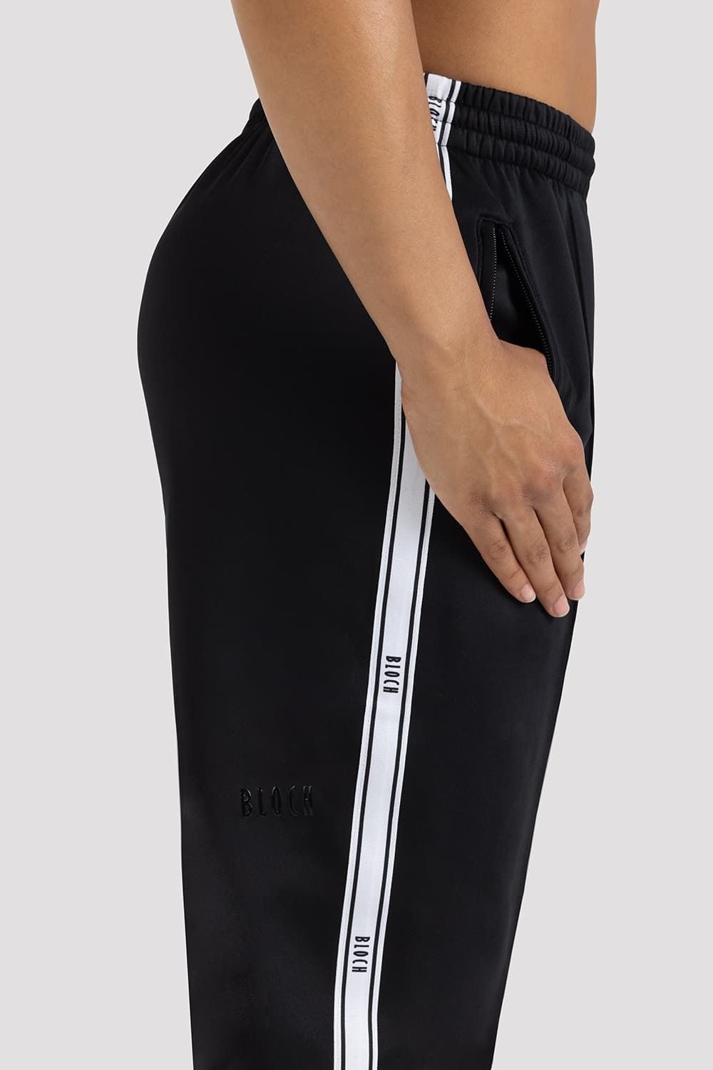 Bloch Logo Track Pants for Women - Comfortable Athletic Joggers for Dance, Yoga & Lounge Wear