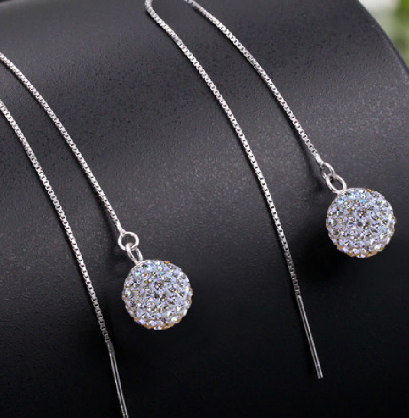 Elegant Geometric Crystal Earrings for Women - Perfect for Parties, Weddings & Everyday Wear