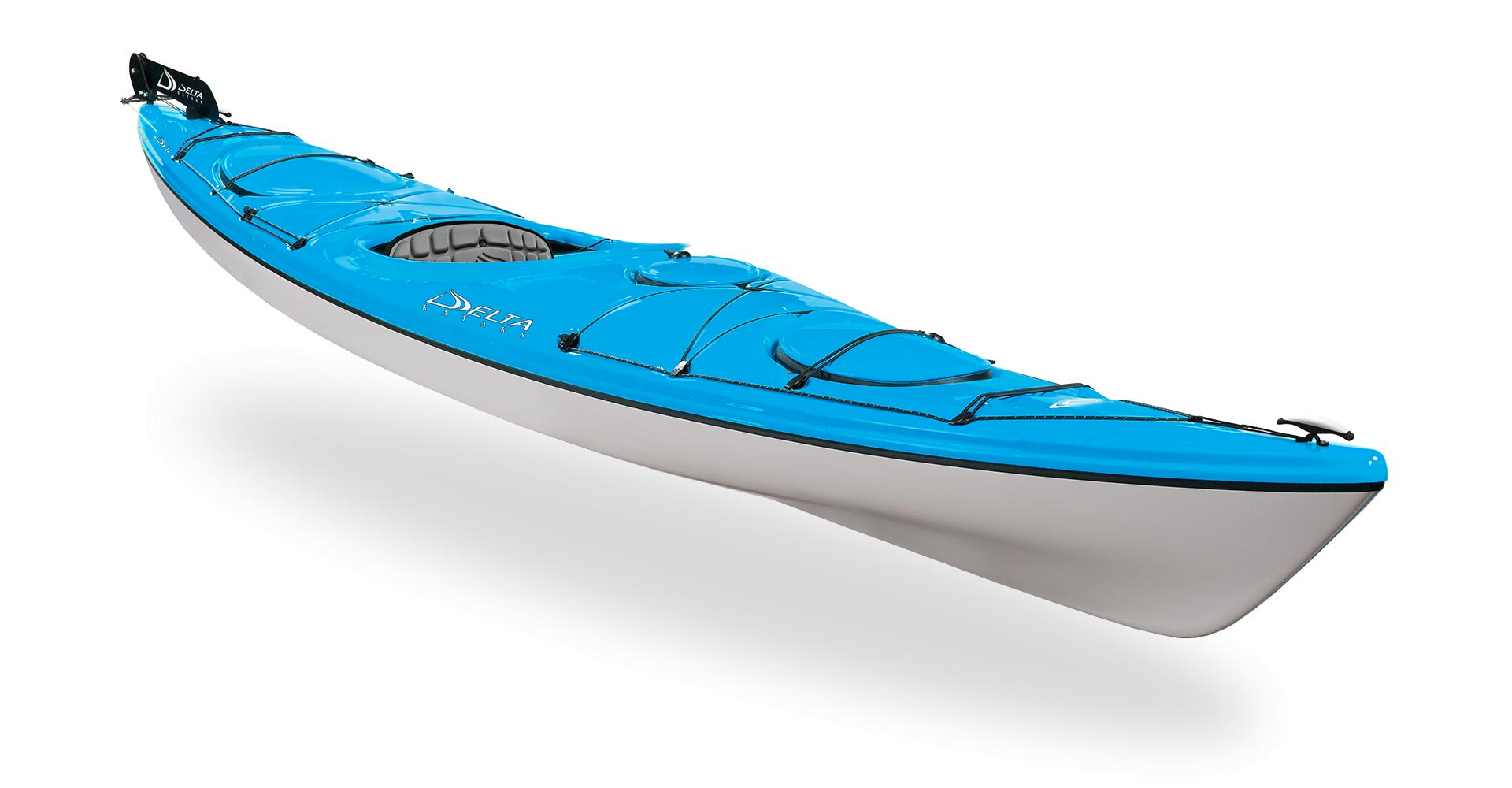 Delta 14 Kayak with Rudder System - Lightweight Fishing & Touring Kayak for Lakes & Rivers | Perfect for Anglers & Outdoor Enthusiasts