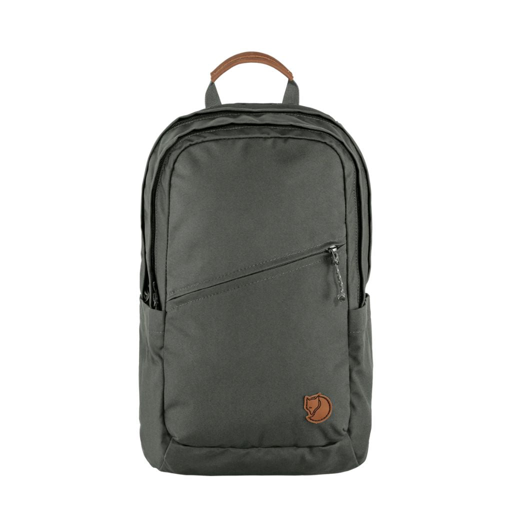 Fjallraven Raven 15 20L Backpack - Lightweight Hiking Daypack for Men & Women, Durable Water-Resistant Travel Backpack for School, Work, and Outdoor Adventures in Basalt Grey