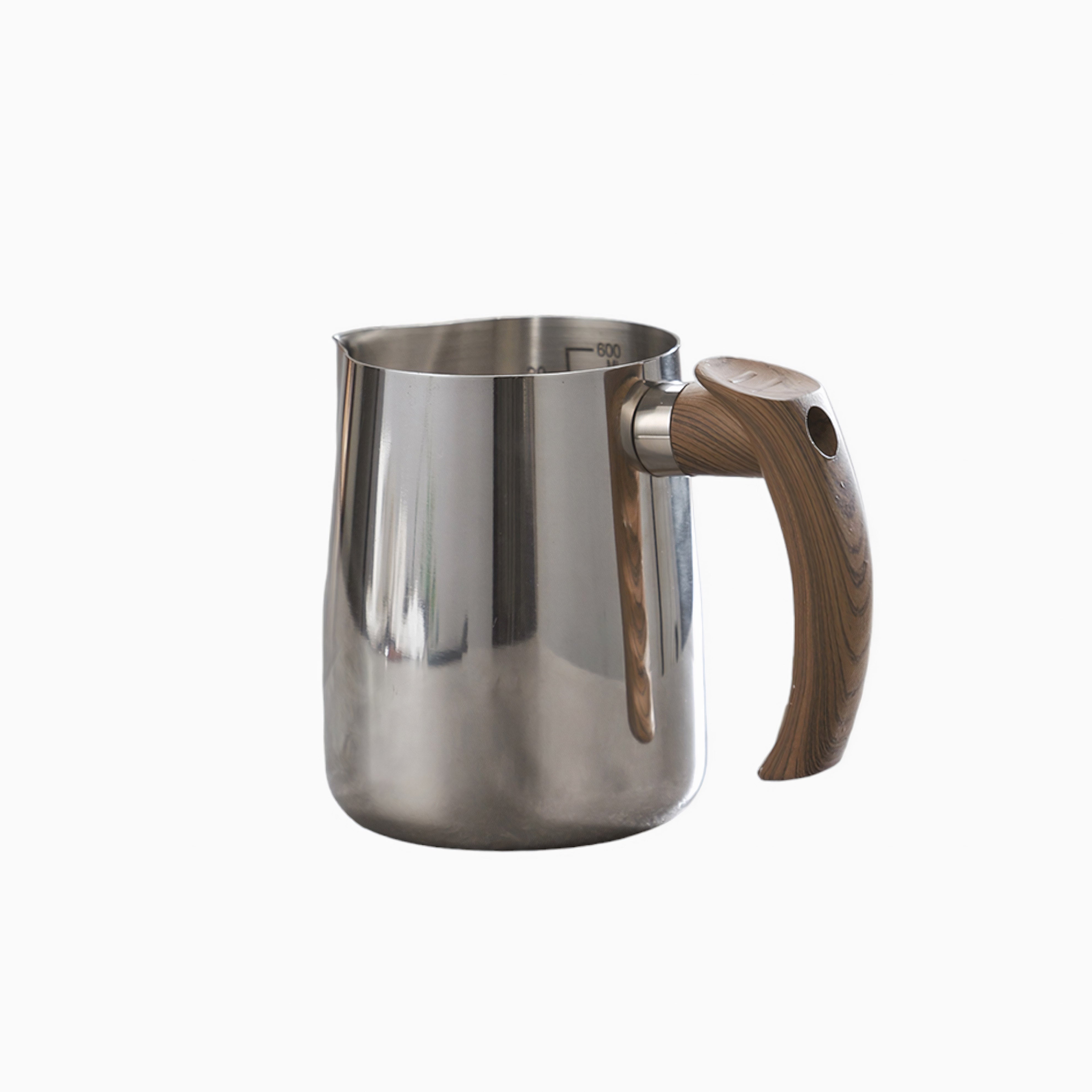 Premium Thickened Milk Jugs for Latte, Cappuccino & Frothing - 12oz/16oz Stainless Steel Milk Frothing Pitcher with Handle & Spout - Perfect for Home Baristas, Coffee Shops & Cafe Use