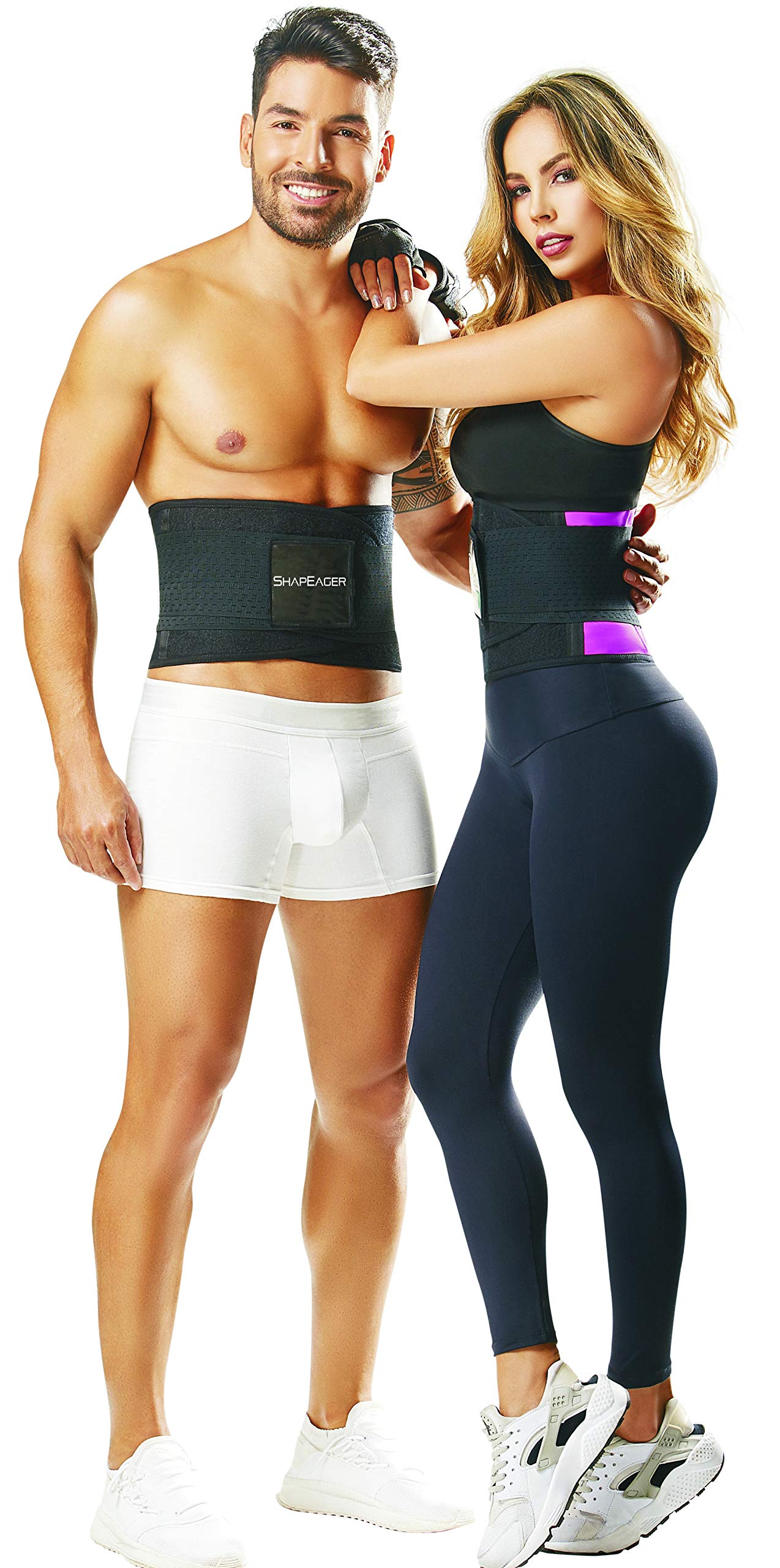 Best Shapewear for Women & Men - Tummy Control Workout Belt for Weight Loss, Back Support & Belly Fat Reduction - Targets Stubborn Back Flab - Perfect for Gym, Yoga & Everyday Wear