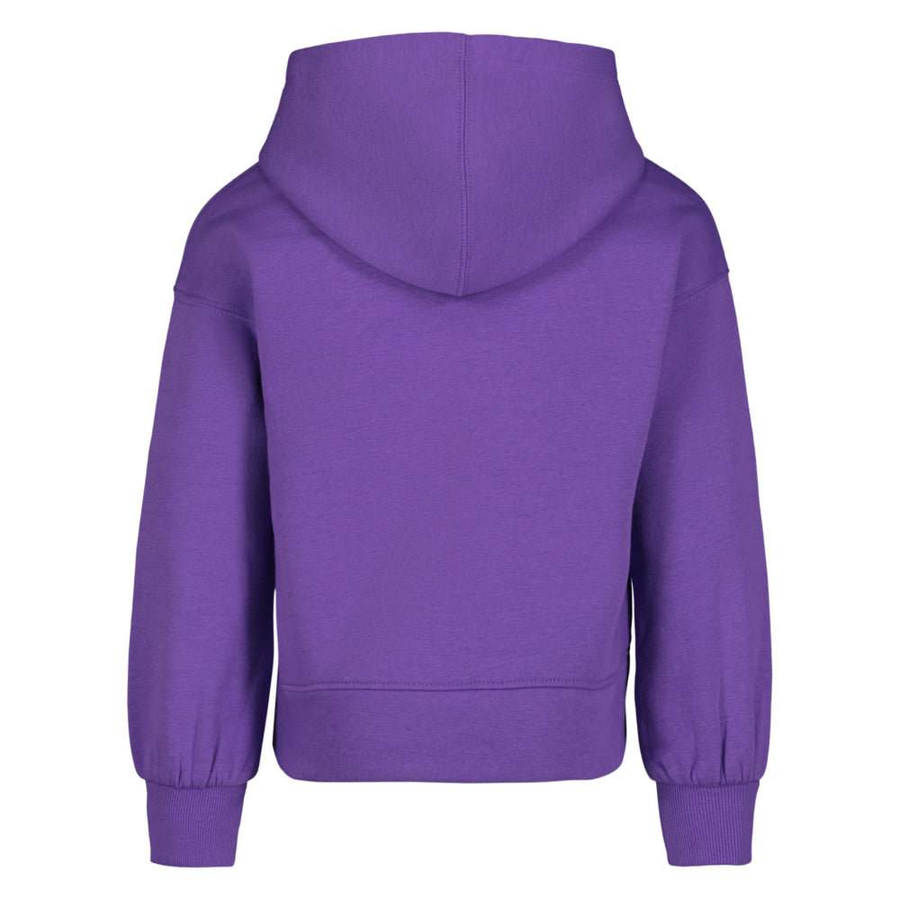 Under Armour Rival Big Logo Hoodie for Toddler Girls - Soft & Warm Fleece Pullover for Playdates, Outdoor Adventures & Everyday Comfort