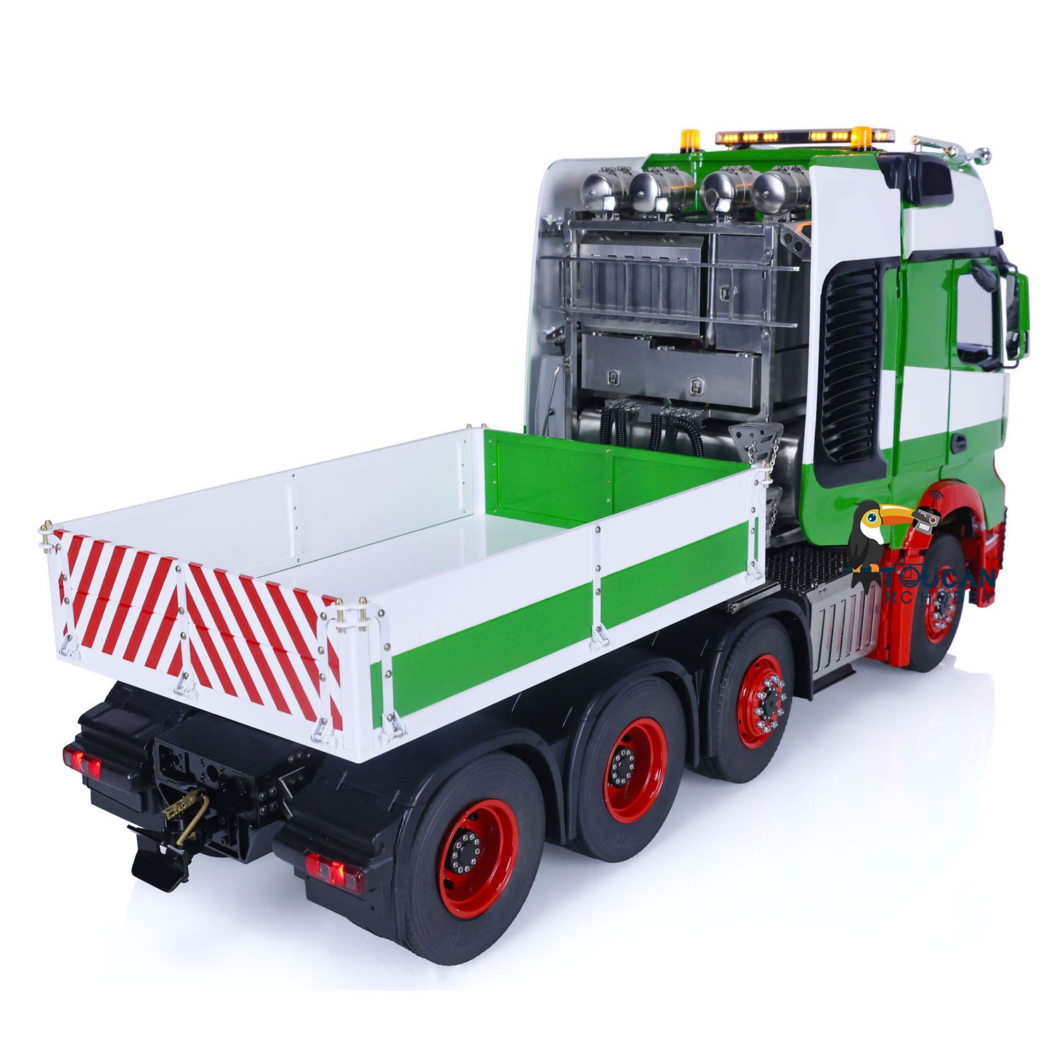 1/14 LESU RC Tractor Truck - Metal Chassis, Locking Differential, Sound & Light System - Remote Control Construction Vehicle for Adults & Kids - Perfect for Off-Road Play, Construction Site Simulation & RC Hobby Collection