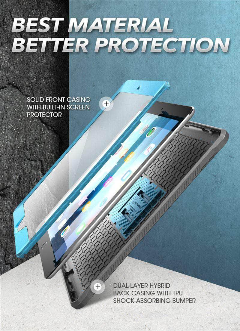 SUPCASE UB PRO Rugged Case for iPad 10.2 (7th/8th Gen 2019/2020) - Shockproof Cover with Built-in Screen Protector | Perfect for Outdoor, Travel & Kids Use
