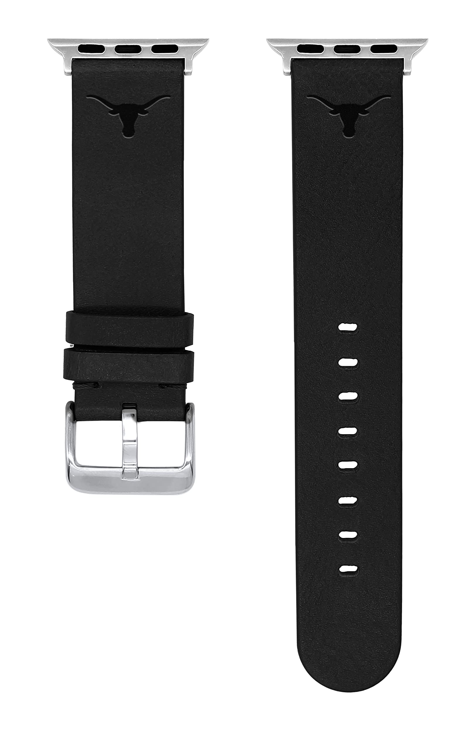 Texas Longhorns Leather Watch Band for Apple Watch - Stylish & Durable Replacement Strap - Perfect for Sports, Work & Casual Wear