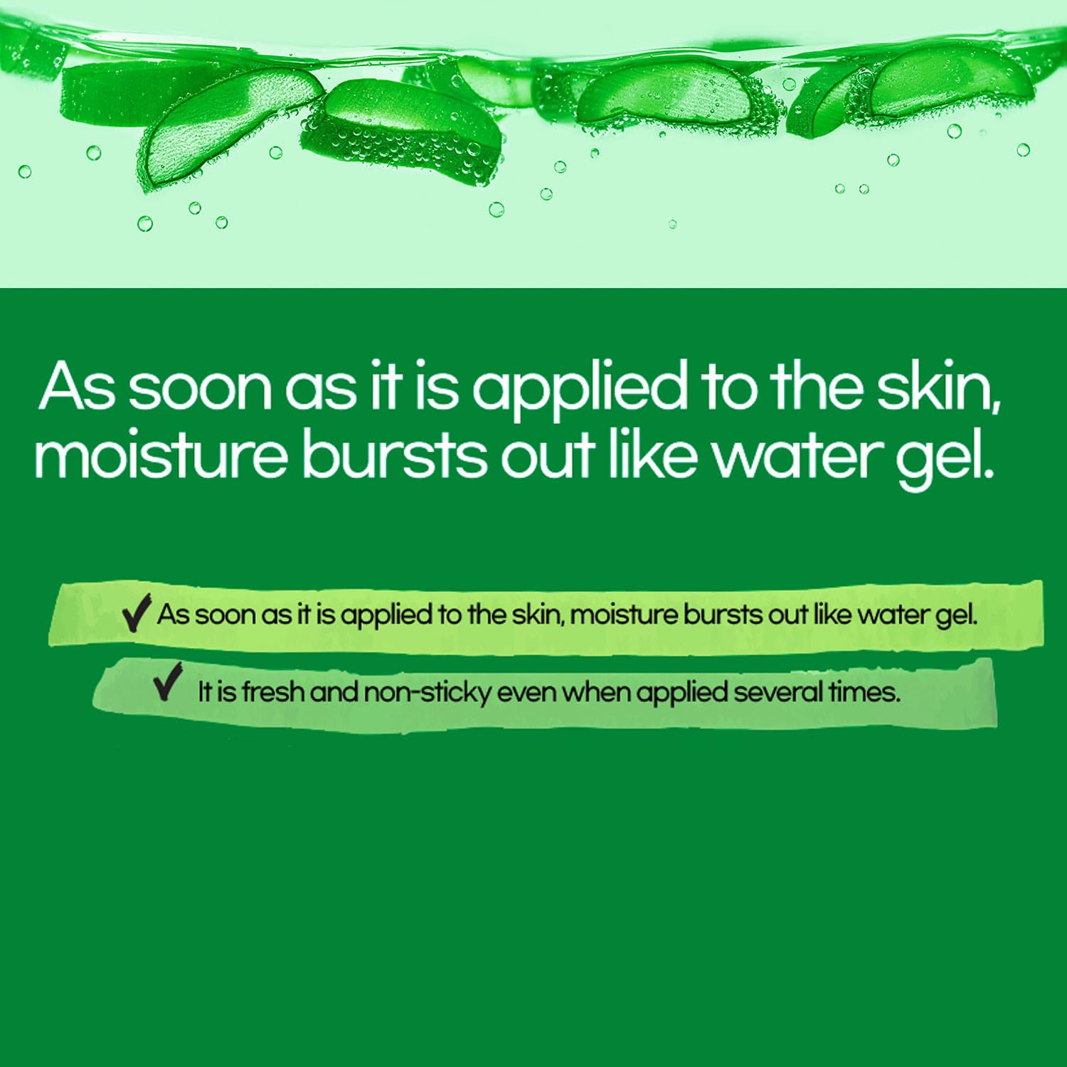 Organic Aloe Vera Gel Pouch (30 Pack) - Soothing Face & Body Gel for Sunburn Relief, Sensitive Skin Care - Non-Sticky Cooling Formula | Travel-Friendly Pure Aloe Vera Extract for After Sun Care, Skin Hydration & First Aid