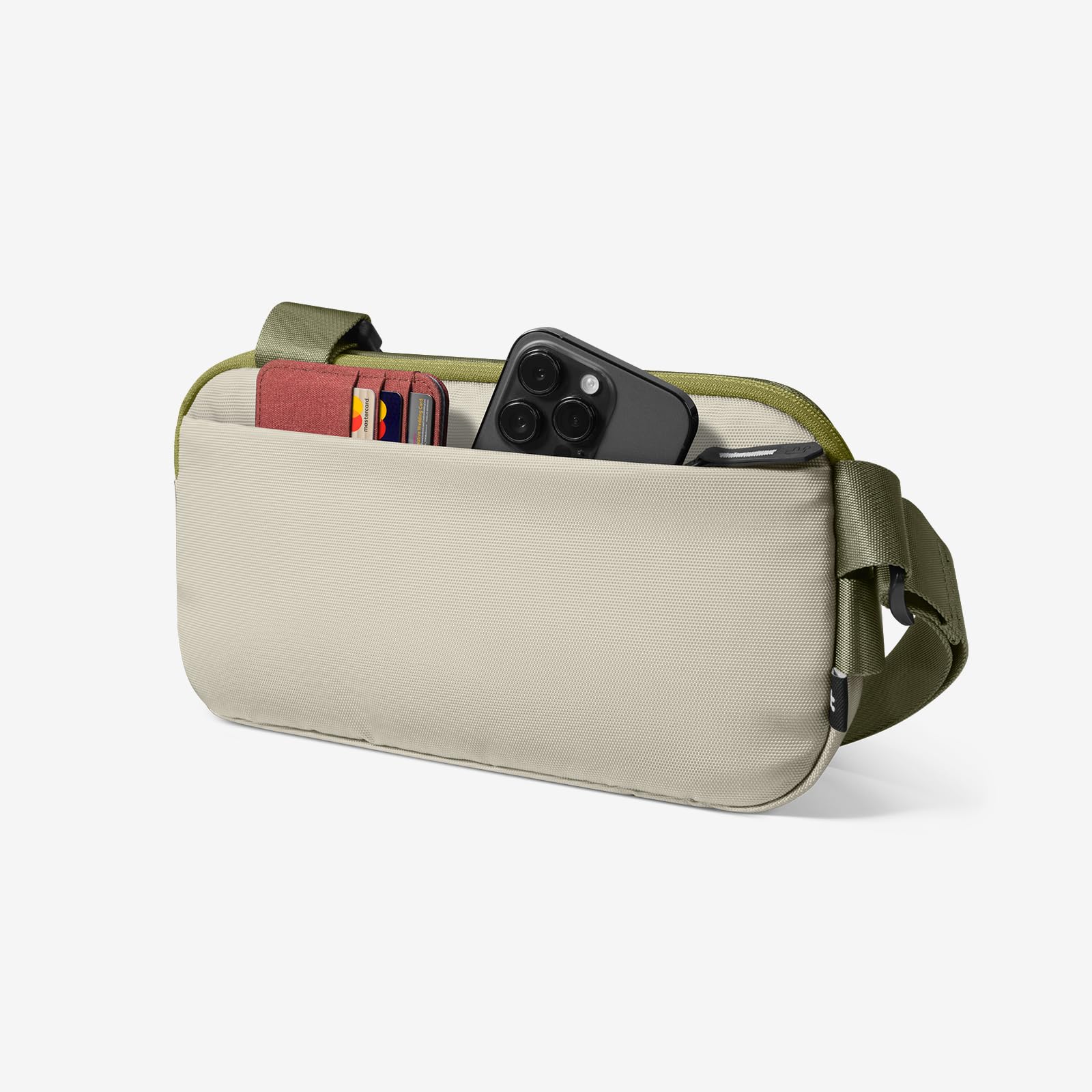 tomtoc Compact EDC Sling Bag - Lightweight Minimalist Chest Shoulder Backpack for Men & Women | Tactical Travel, Work, Gym & Sports Crossbody Bag | Olive Green | Perfect for Everyday Carry, Urban Commuting & Outdoor Adventures