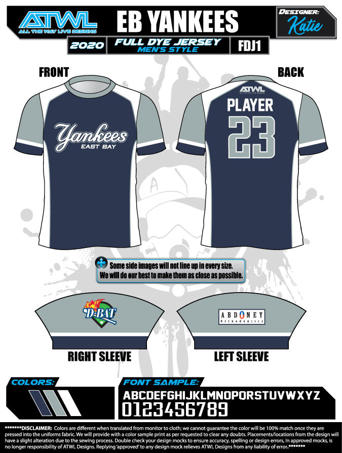 East Bay Spring 2020 Baseball Jerseys - Custom Team Uniforms for Youth & Adult Baseball Leagues - Perfect for Games, Practices & Tournaments