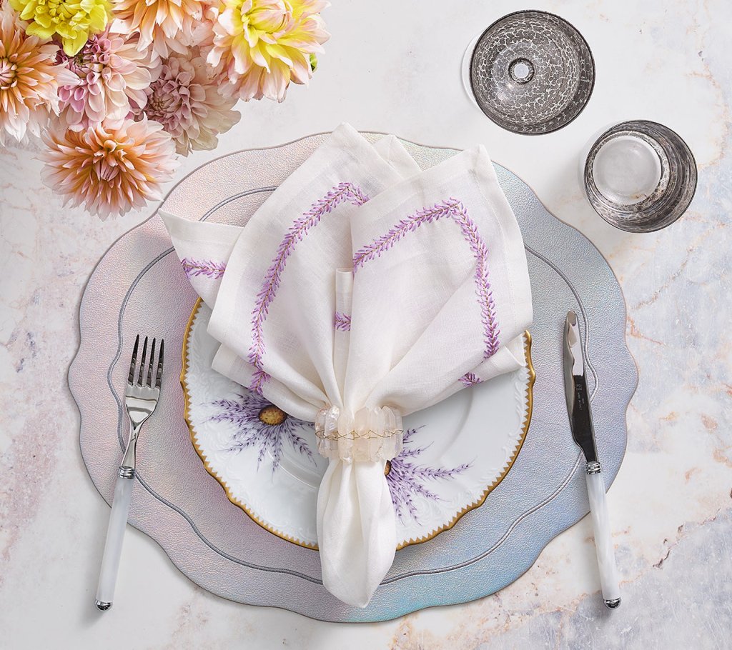 Elegant Radiant Napkin Rings Set of 4 - Premium Tableware for Wedding, Dinner Party & Holiday Decor - Perfect for Fine Dining and Home Entertaining