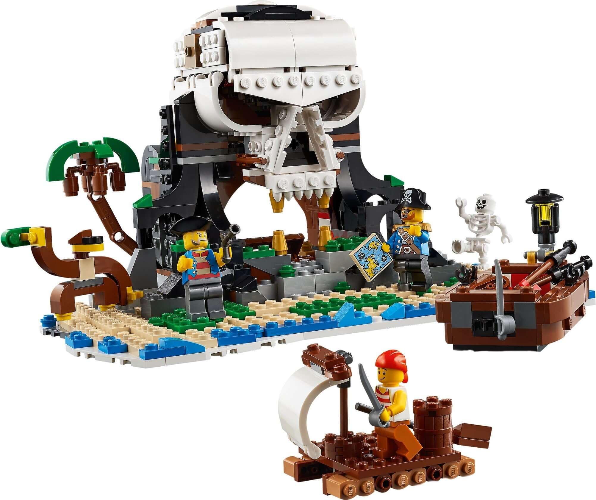 LEGO Creator 3in1 Pirate Ship Building Set 31109 - 1420 Pieces, Model Ship Toy for Kids & Adults, Perfect for Creative Play & Display - Great for Birthday Gifts & Home Decor