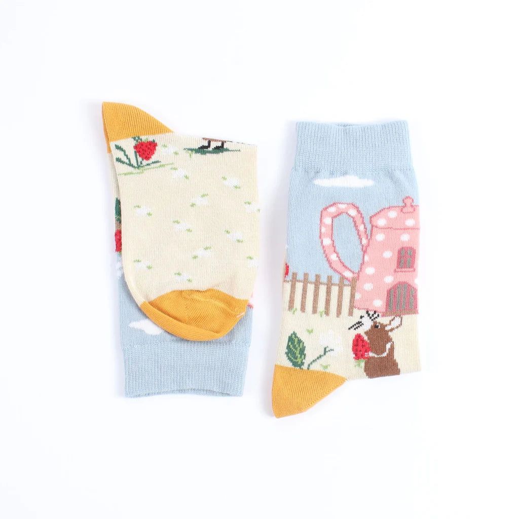 Kids Mouse House Cotton Socks - Soft & Comfortable Cotton Socks for Boys & Girls - Perfect for School, Playtime & Everyday Wear