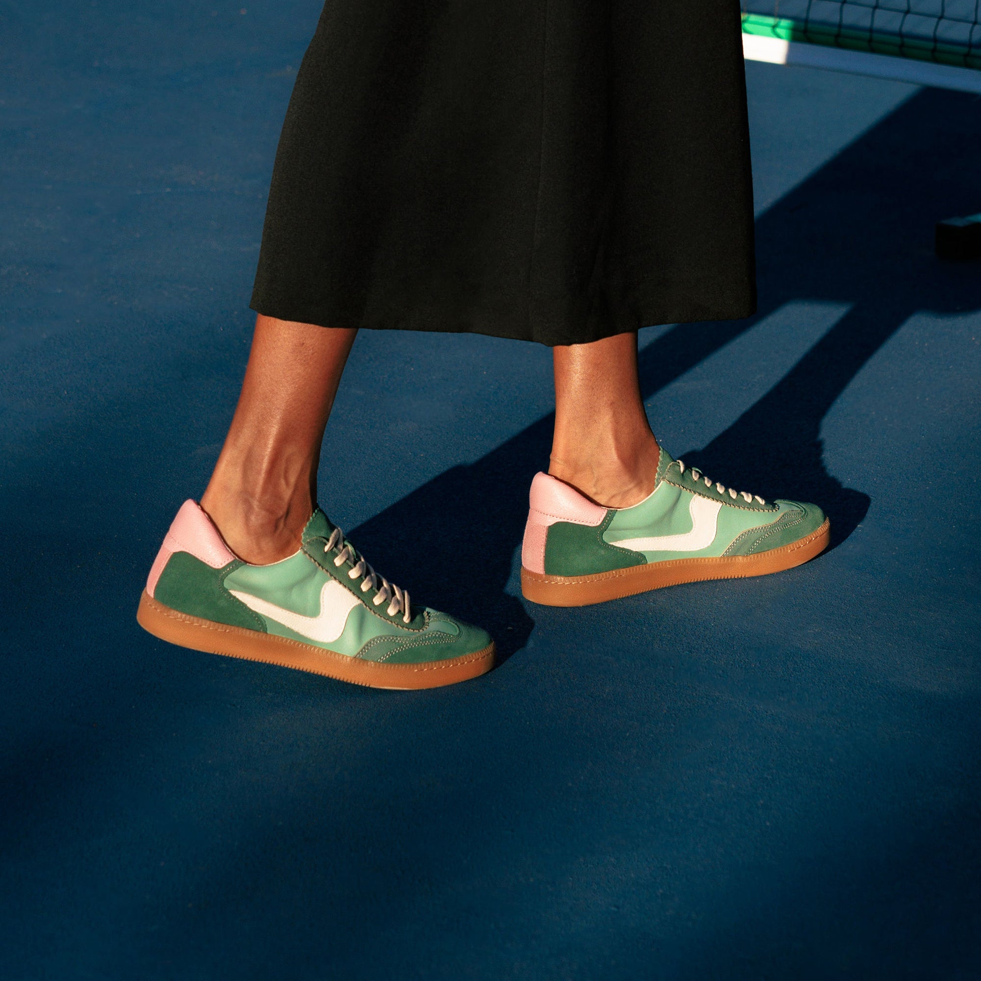 Green Suede Notice Sneakers - Stylish & Comfortable Casual Shoes for Men & Women | Perfect for Walking, Running & Everyday Wear