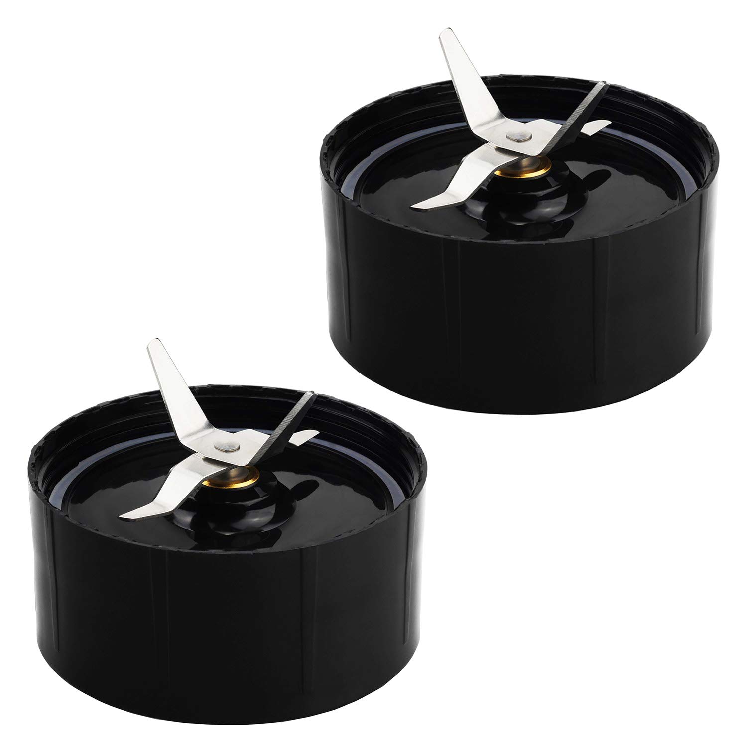 Ruopol Magic Bullet Blender Replacement Parts - 2-Pack 250W Cross Blades Compatible with Magic Bullet Blenders | Perfect for Smoothies, Sauces & Food Prep