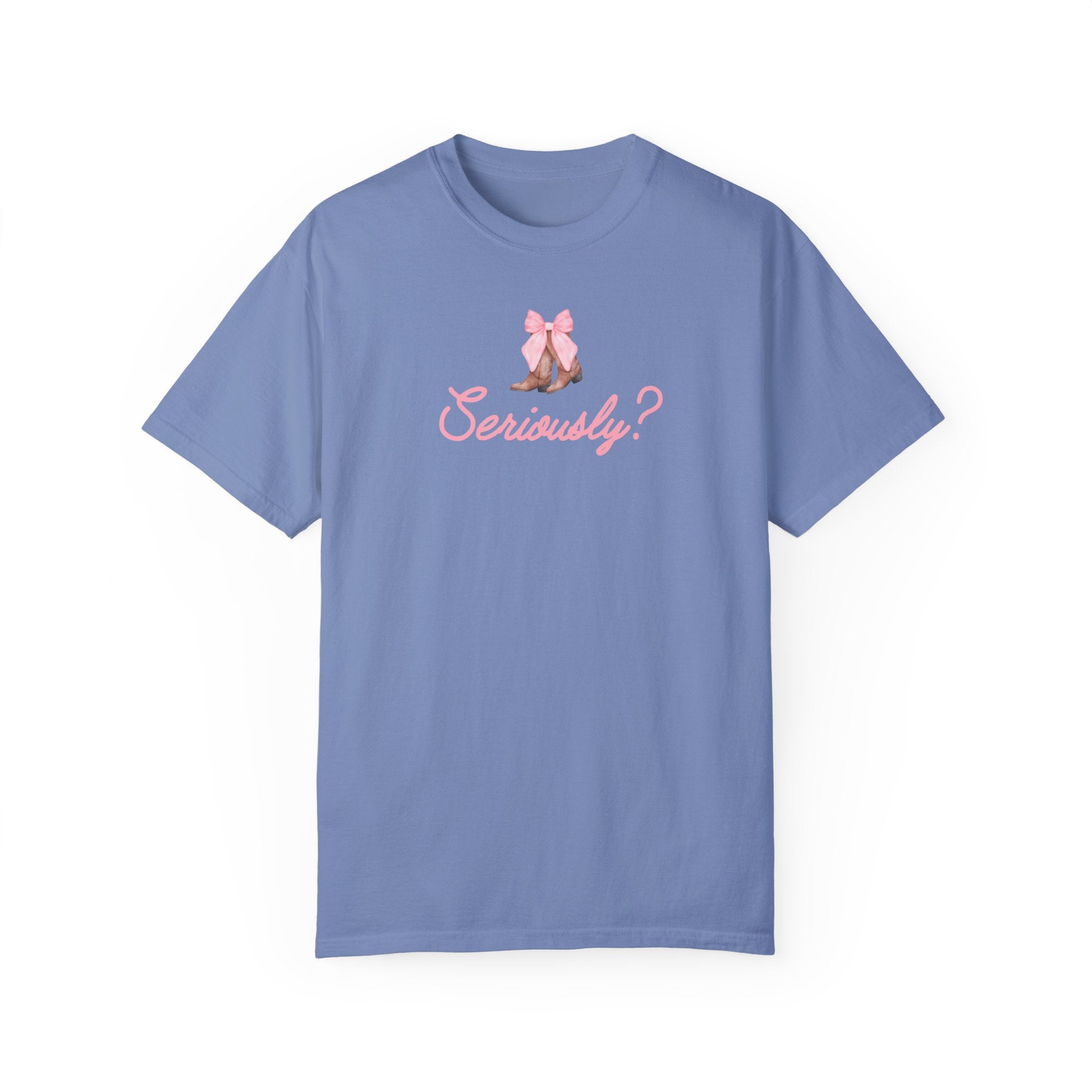 Seriously Cowboy Boots Graphic T-Shirt for Men & Women - Western Style Casual Tee for Country Music Fans, Rodeo Events & Cowboy Fashion