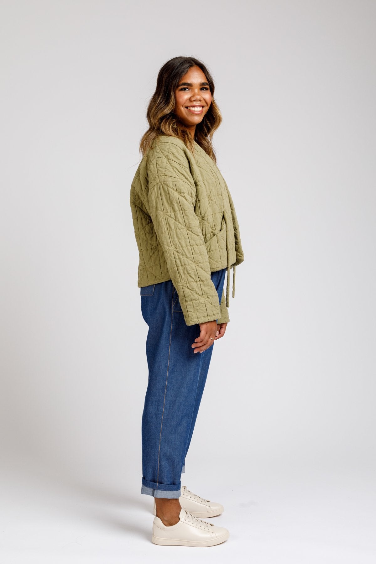 Megan Nielsen Hovea Jacket & Coat for Women - Sizes 0-20 | Stylish Outerwear for Fall & Winter | Perfect for Work, Travel & Casual Wear