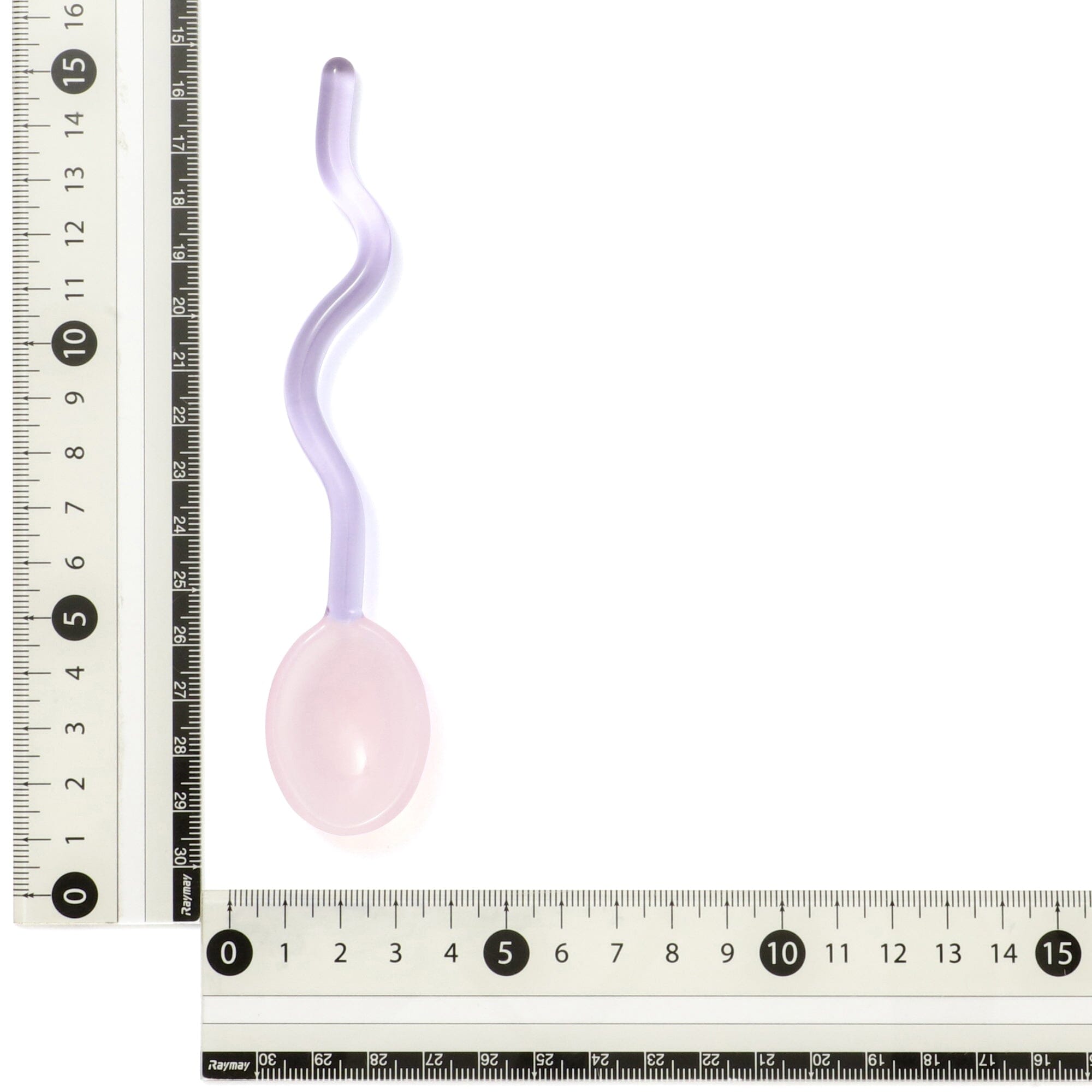 Premium Pink & Purple Glass Cocktail Muddler - Bar Spoon for Mojitos, Old Fashioned & Mixology - Perfect for Home Bars & Bartending Gifts