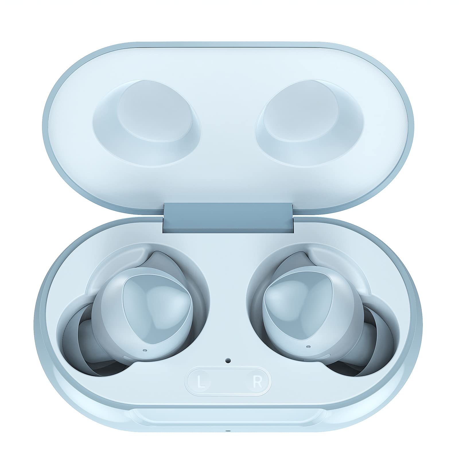 Urbanx Street Buds Plus True Wireless Earbuds - Bluetooth 5.0 Noise Isolating Headphones for Samsung Galaxy Tab Pro 8.4, iPhone, Android - US Version with Warranty (Blue) - Perfect for Commuting, Workouts & Travel