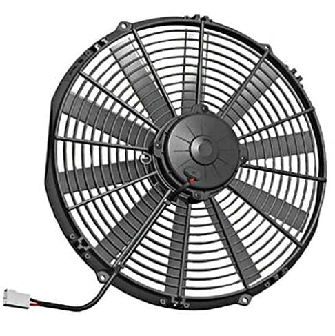 Solarhome 24V 30102571 Electric Puller Fan Replacement for Spal VA08-BP70/LL-23MA 350mm Cooling Fan - Perfect for Automotive Cooling Systems, HVAC Units & Industrial Equipment