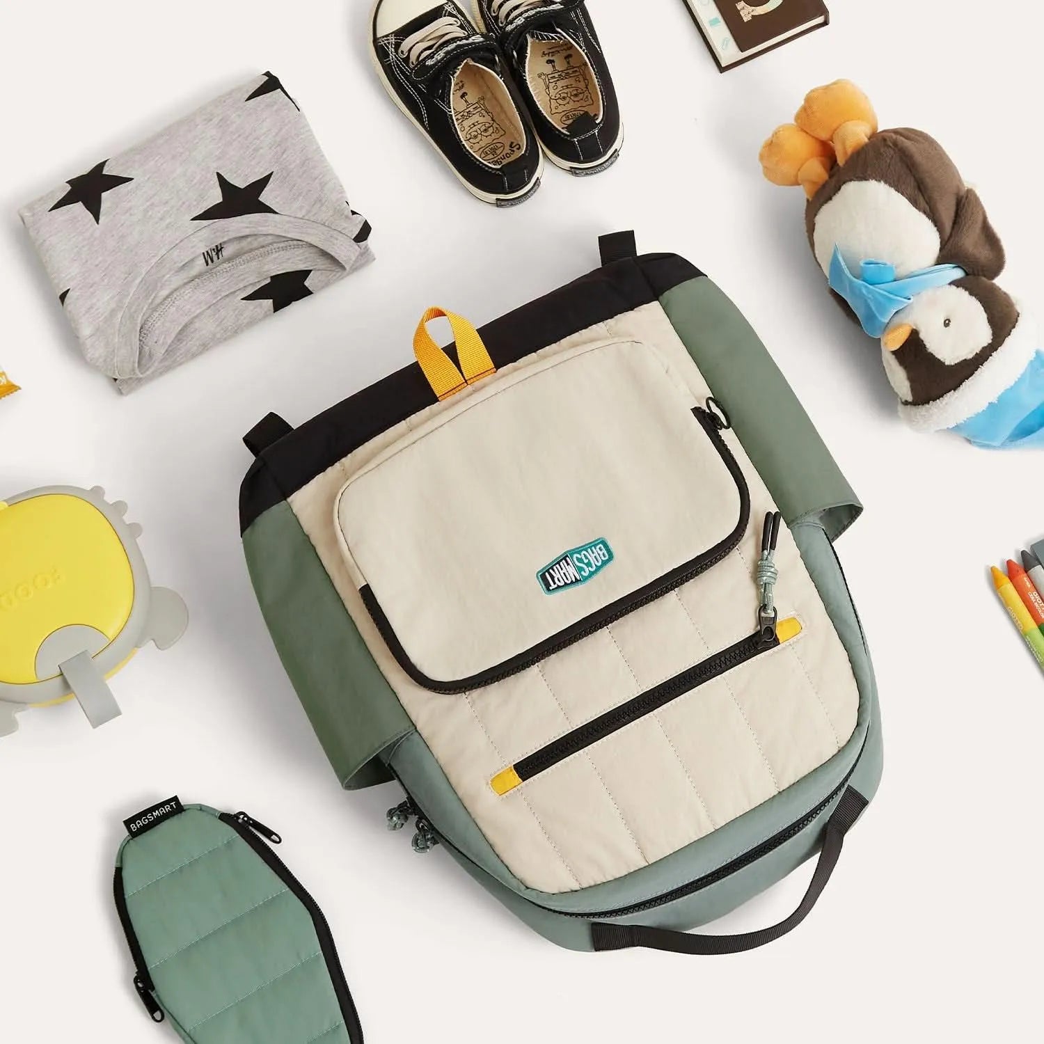 Paz 14L Kids Backpack for School, Travel & Outdoor Activities - Lightweight Waterproof Children's Daypack for Boys & Girls