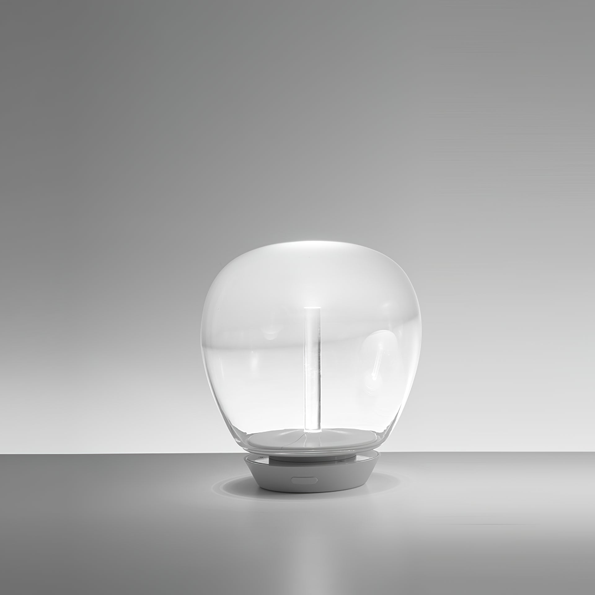 Empatia Modern LED Table Lamp - Adjustable Brightness, USB Charging Port, Night Light for Bedroom, Living Room & Office - Warm White & Cool White Light Modes