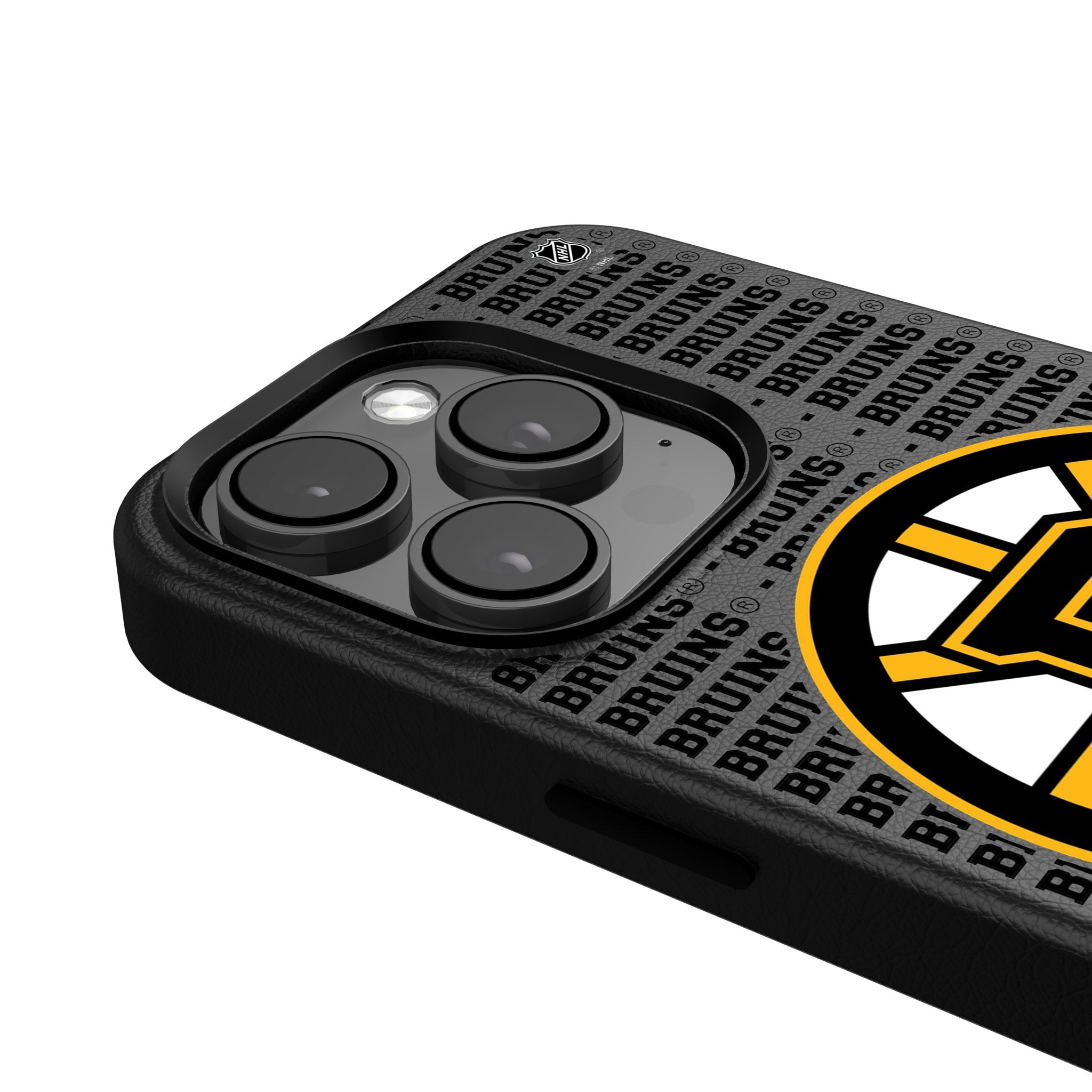 Boston Bruins MagSafe Compatible iPhone Case for iPhone 14/13/12/11 - Durable Protective Cover with Team Logo - Perfect for Hockey Fans & Game Day Support