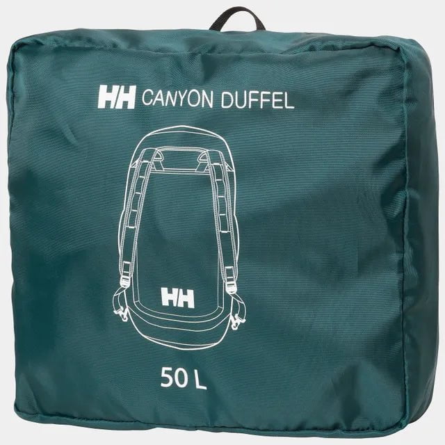 Helly Hansen Canyon Duffel Pack 50L - Waterproof Travel Backpack for Hiking, Camping & Outdoor Adventures | Durable Gear for Men & Women