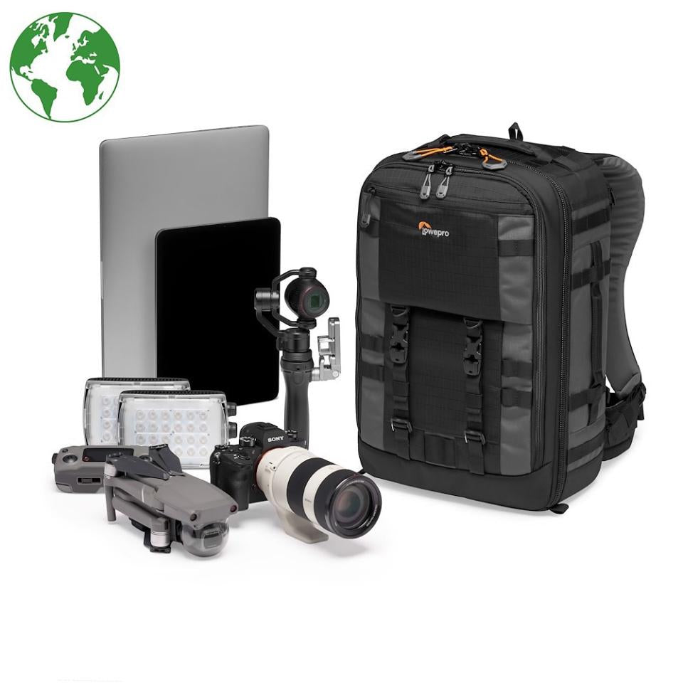 Lowepro Pro Trekker BP 350 AW II Camera Backpack - Waterproof DSLR Bag for Professional Photographers - Perfect for Outdoor Photography, Travel & Hiking (Black)