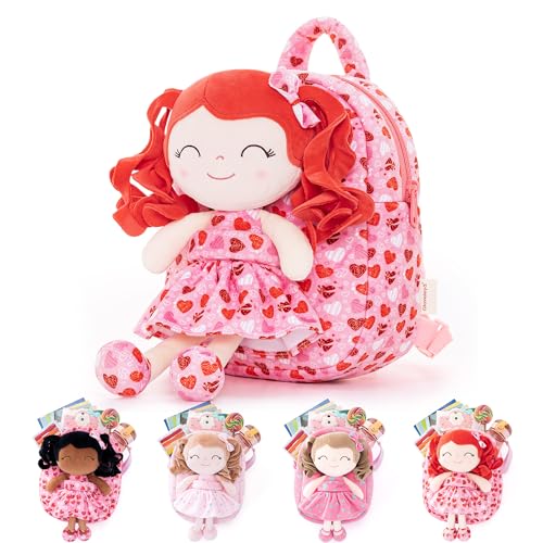 A07 Redhead Loving Heart Backpack