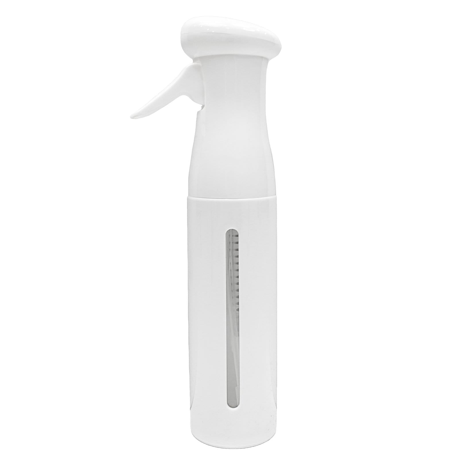 Premium Continuous Mist Spray Bottle for Hair - 12.2 Oz (Black, White, Clear) - Perfect for Salon Styling, Travel & DIY Hair Care