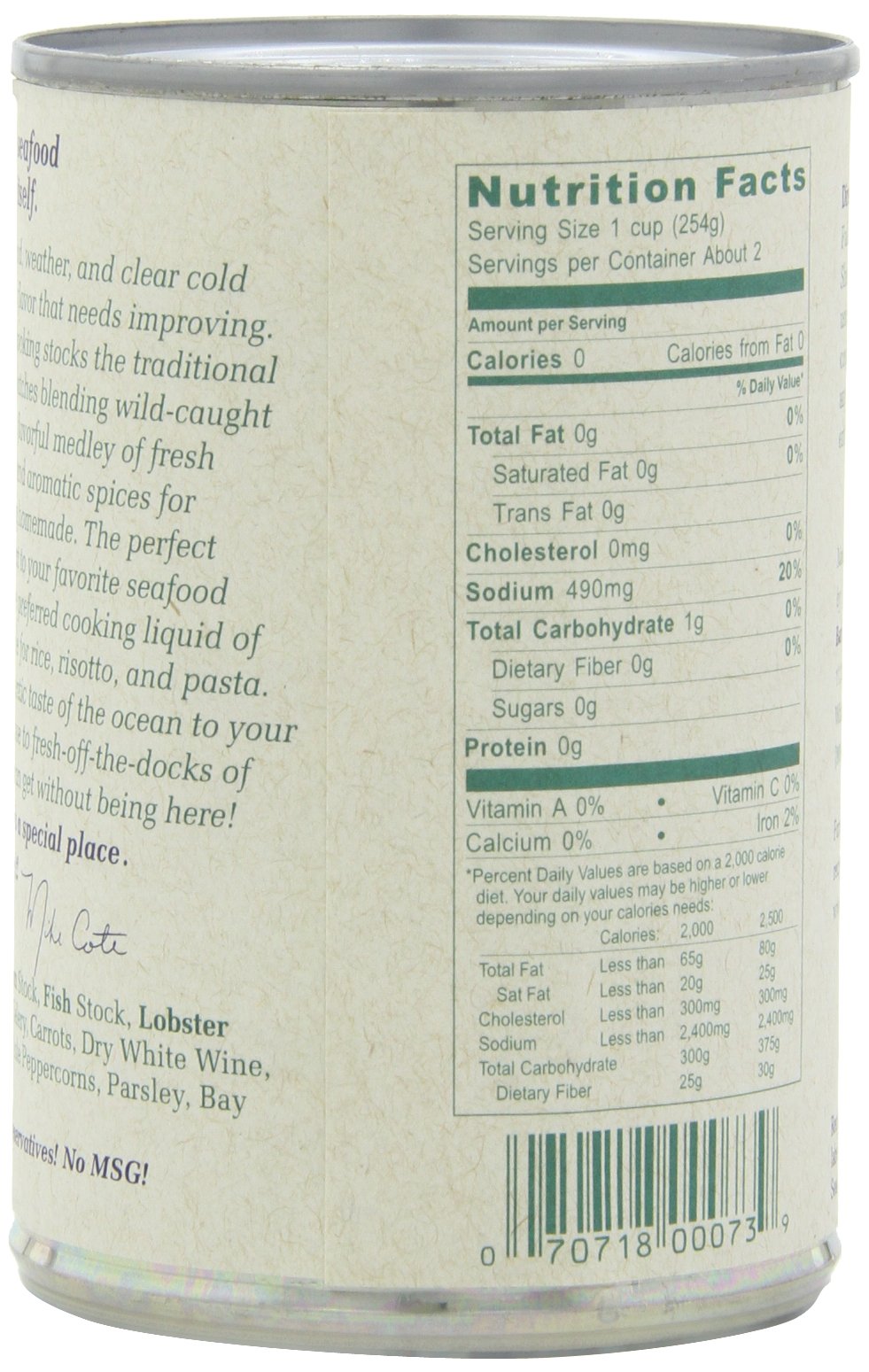 Premium Bar Harbor Seafood Stock - Gluten-Free, All-Natural Maine Seafood Essence for Soups, Stews & Chowders - 15oz Can (Pack of 6) - Perfect for Home Cooking & Gourmet Seafood Recipes