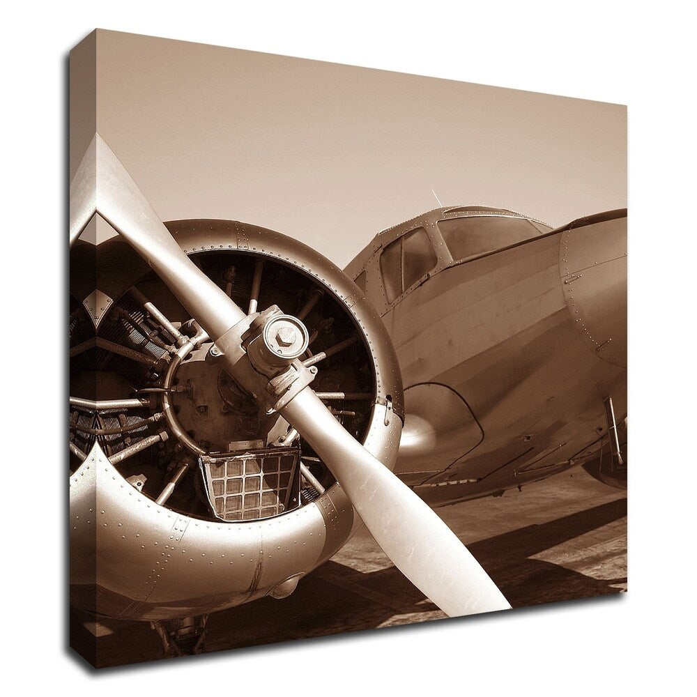 Aviation 3 Wall Art - Premium Canvas Print by PhotoINC Studio - Ready to Hang - Perfect for Living Room, Bedroom & Office Decor