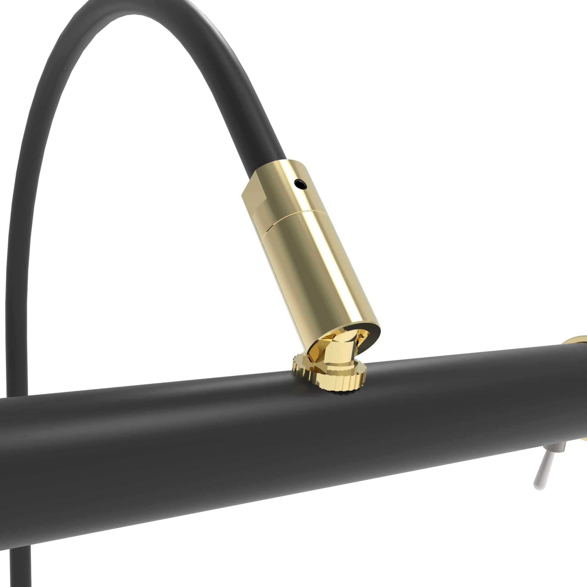 Cocoweb 6 Inch Tru-Slim Adjustable LED Picture Light - Oil Rubbed Bronze Finish, 2700K Warm White, Plug-in with Toggle Switch, Sleek Compact Design for Artwork, Paintings & Wall Decor