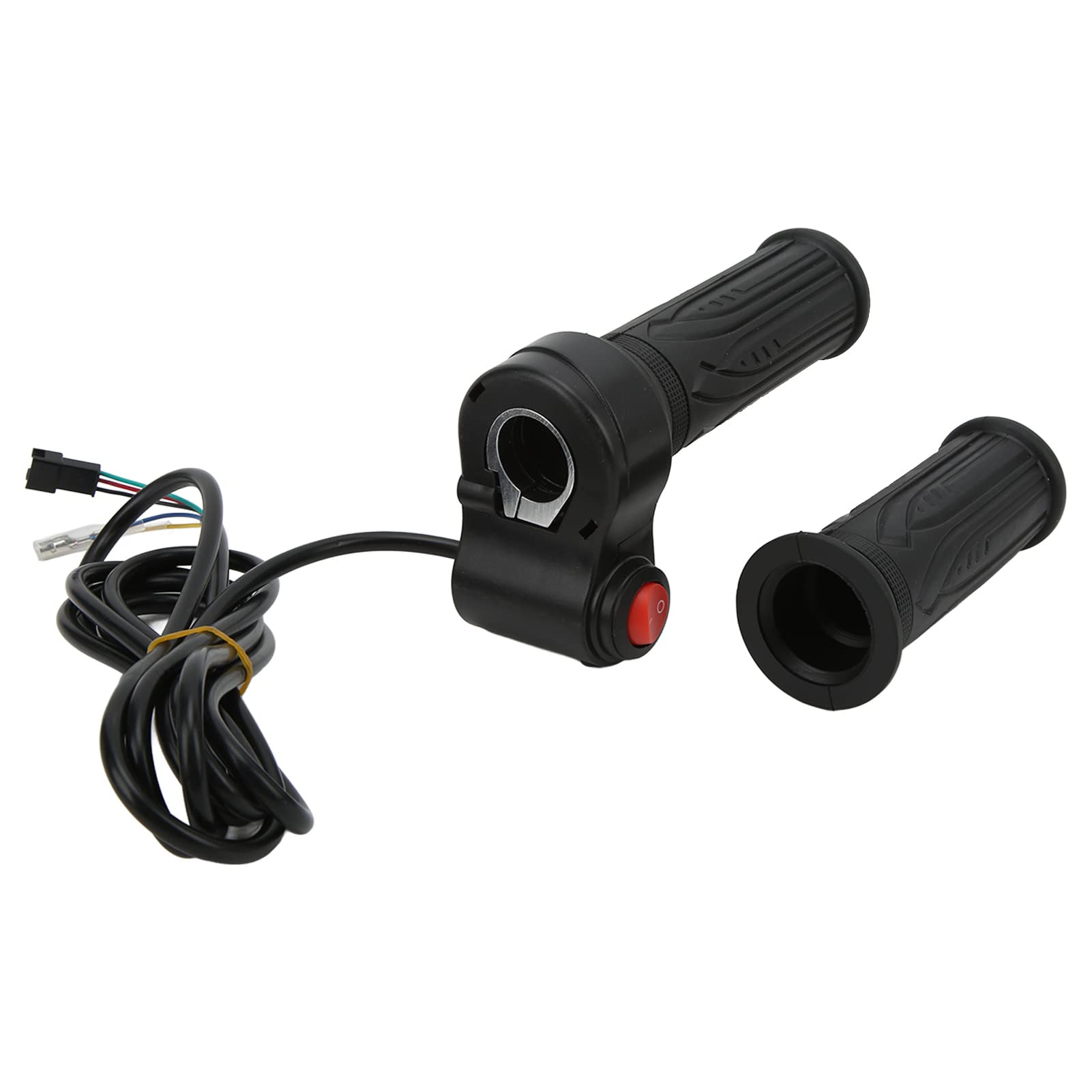 CHICIRIS Universal Electric Bike Throttle Handle - 12V-99V Wide Compatibility, Lightweight E-Bike Accelerator Handlebar for Mountain/City Electric Bicycles - Perfect for Commuting & Off-Road Adventures