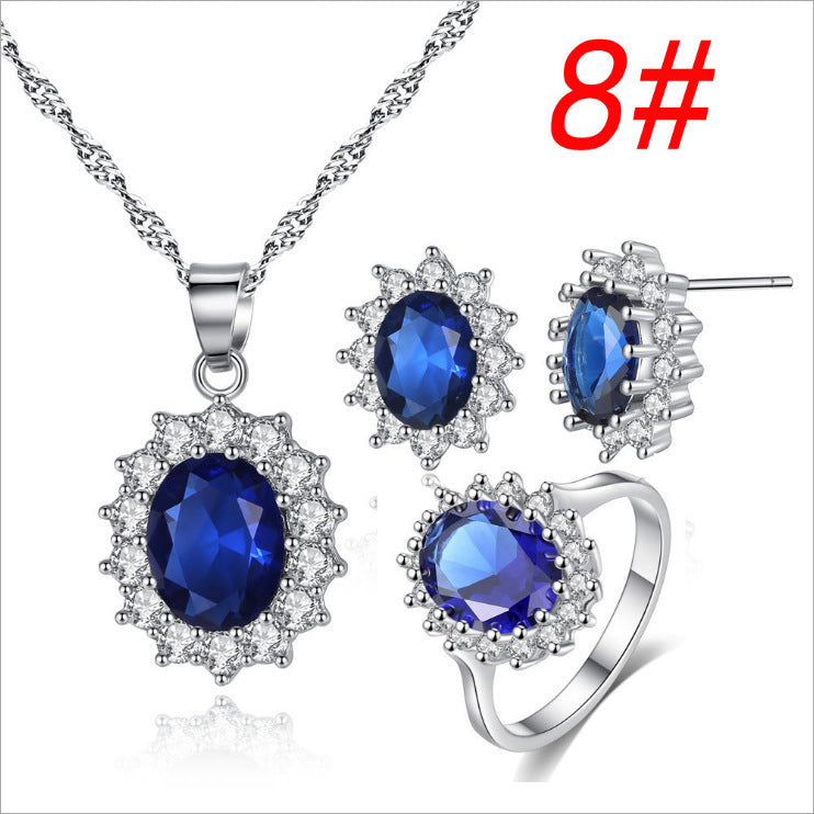 Sunflower Jewelry Set - Gold Plated Necklace, Ring & Stud Earrings for Women | Bridal Jewelry & Everyday Wear | Perfect for Weddings, Anniversaries & Gifts