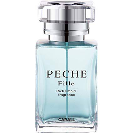 Premium Car Air Freshener - Peche Fille Rich Limpid Fragrance 268g | Long-Lasting Japanese Perfume for Cars & Home | Fresh Scent for Vehicles, Offices & Living Spaces