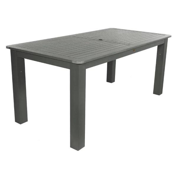 Outdoor Rectangular Counter Height Dining Table - Weather-Resistant Patio Furniture for Backyard, Deck, and Garden Dining - Perfect for Entertaining Guests