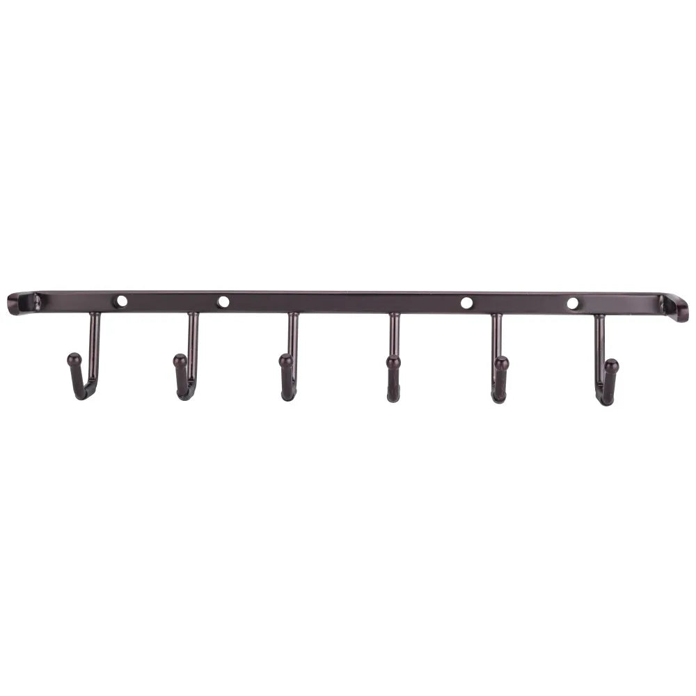 Hardware Resources 11-Screw Mounted Belt Rack - Heavy Duty Wall Organizer for Tools, Accessories & Garage Storage - Perfect for Home, Workshop & Garage Organization
