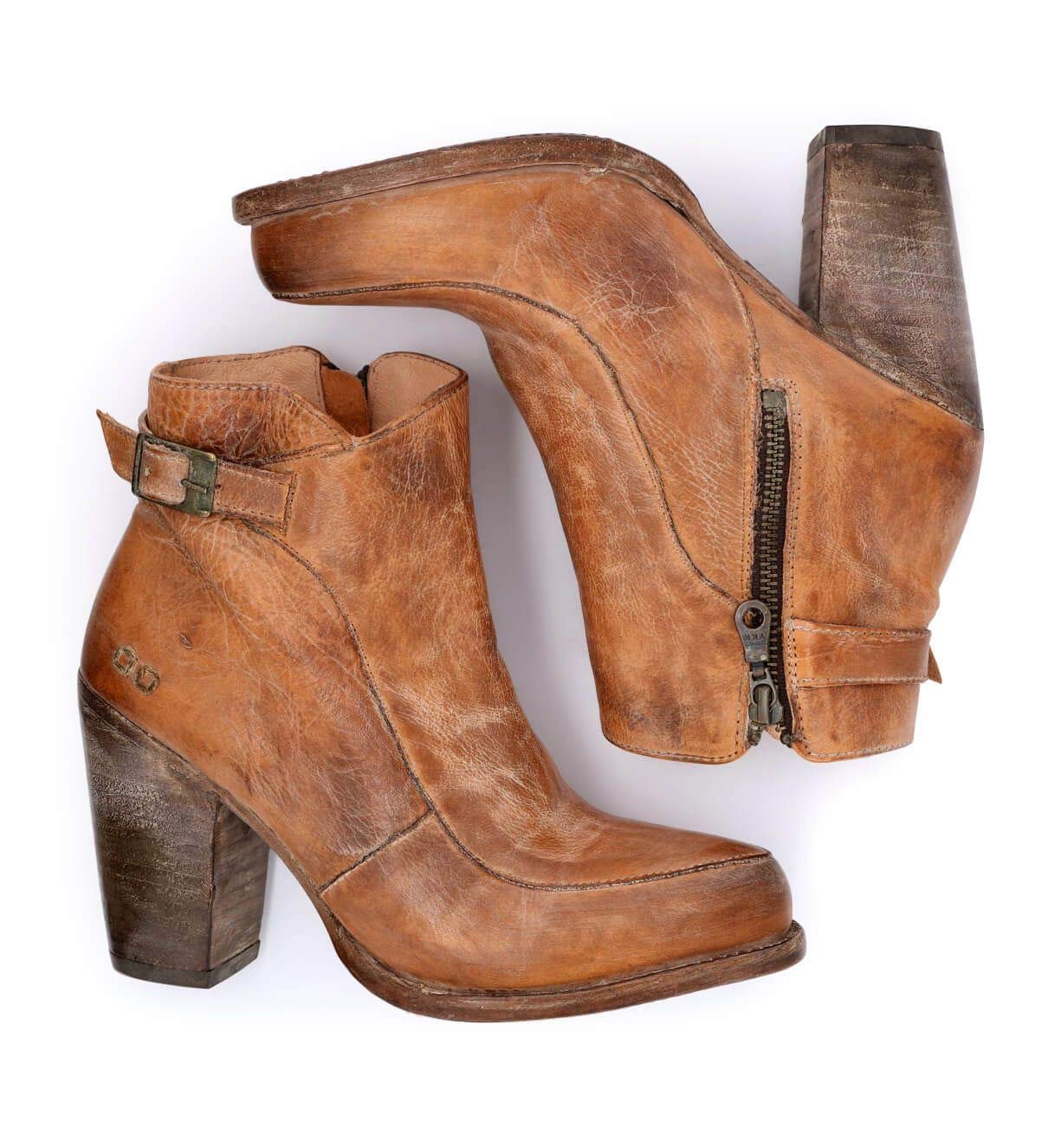 Bed:Stu Isla Women's Ankle Boots - Fashionable Leather Booties for Women, Comfortable & Stylish - Perfect for Casual Outfits, Work & Date Nights
