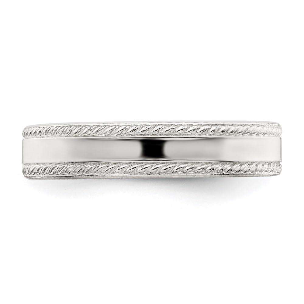 925 Sterling Silver Wedding Band Ring for Women & Men - Diamond2Deal | Elegant & Durable Comfort Fit Ring for Engagement, Anniversary & Everyday Wear