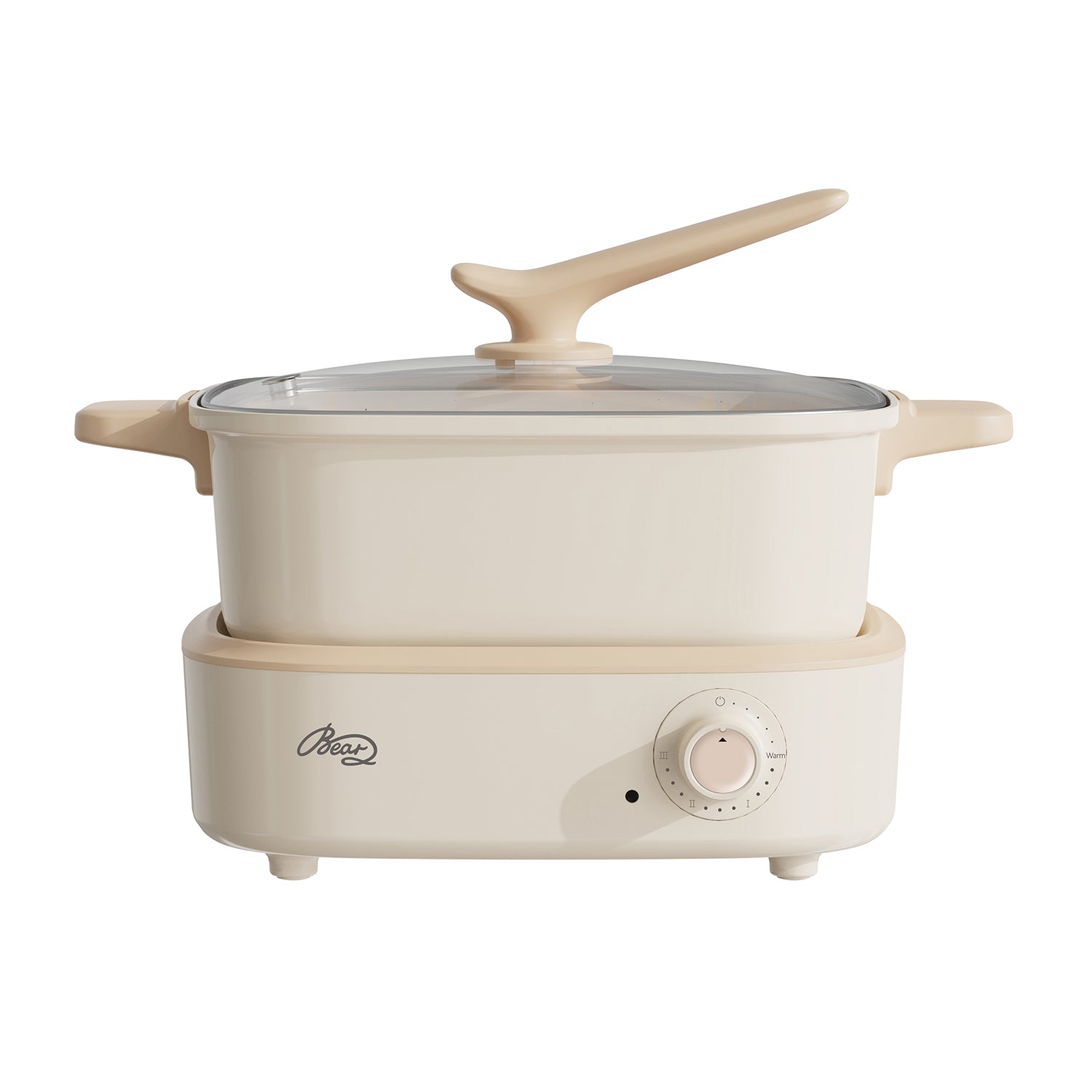 Bear MHP 151CW Multi-Function Electric Hot Pot - Perfect for Family Gatherings, Dorm Cooking & Hot Pot Parties
