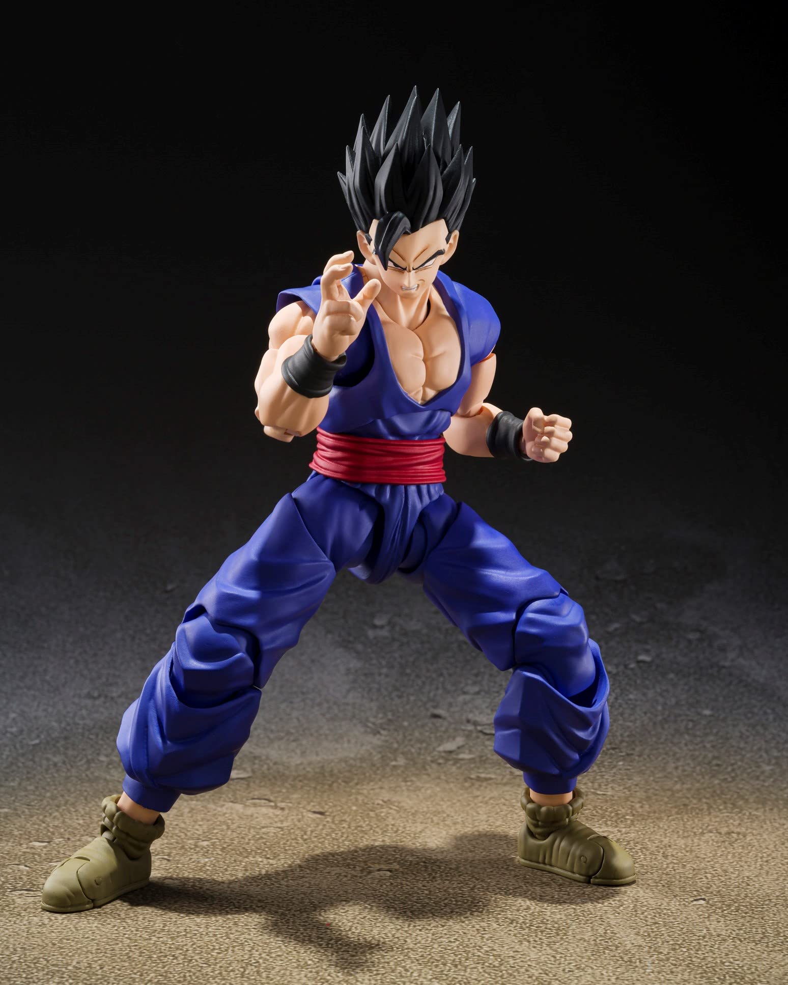 TAMASHII NATIONS Dragon Ball Super: Super Hero Ultimate Gohan S.H.Figuarts Action Figure by Bandai Spirits - Anime Collectible for Display & Play | Perfect for Fans, Gift Giving & Home Decor